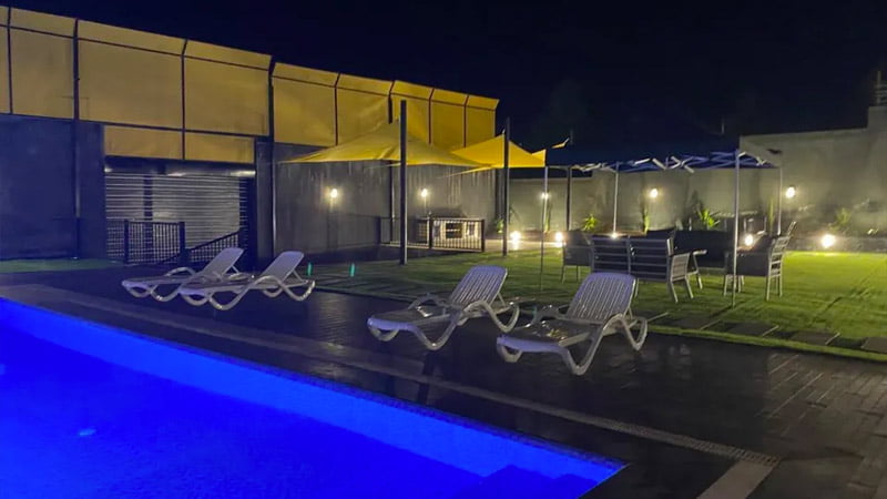 Night-Swimming-pool-view-of-Sana-Farm-A